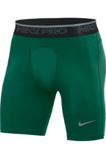 Nike Mens PRO Training Compression Short Green Large