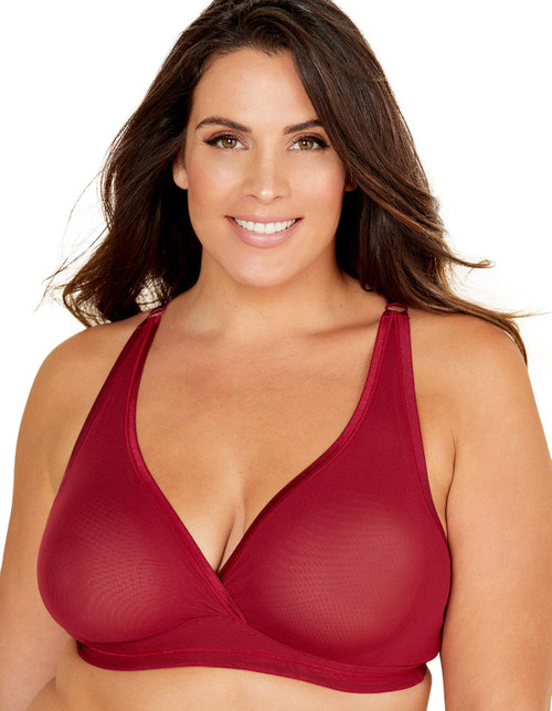 Cosabella Women's Soire Confidence Curvy Bralette, Deep Ruby, Extra Small