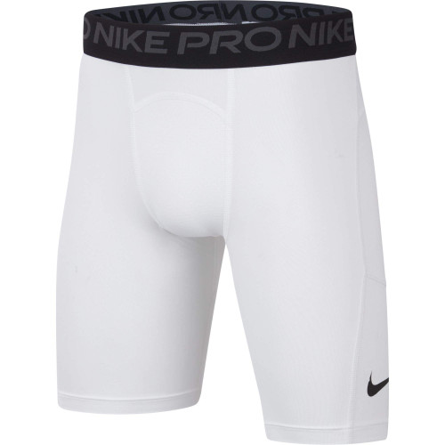 Nike Kids Boy's Pro Shorts (Little Kids/Big Kids) White/Black MD (10-12 Big Kids) Nike Kids Boy's Pro Shorts (Little Kids/Big Kids) White/Black MD (10-12 Big Kids)