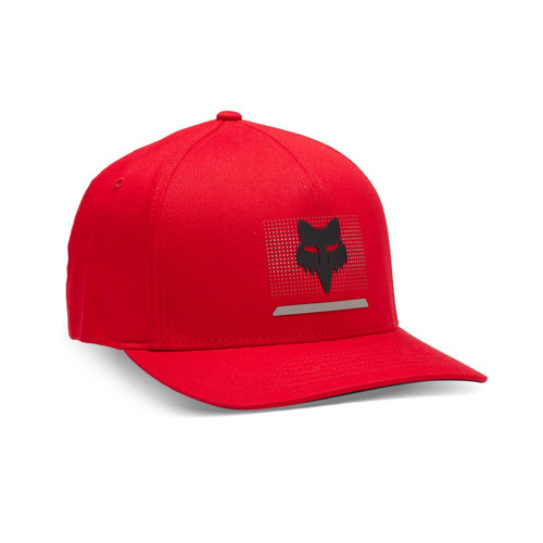 Fox Racing Men's Standard Optical Flexfit HAT, Flame RED, Small