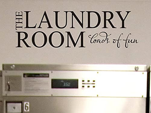 Laundry Room Decor Laundry Room Decal Loads of Fun Vinyl Lettering Laundry Wall Decal Laundry Wall Decor Laundry Sign Laundry Room Art - Stenver Decals(Bkm1) Laundry Room Decor Laundry Room Decal Loads of Fun Vinyl Lettering Laundry Wall Decal Laundry Wall Decor Laundry Sign Laundry Room Art - Stenver Decals(Bkm1)