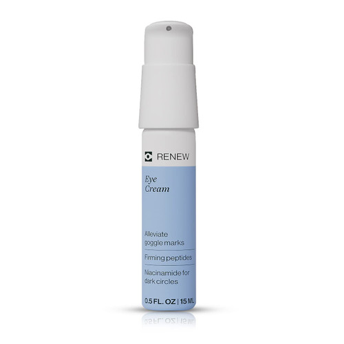 Dermasport Under Eye Cream for Swimmers - Moisturizing Eye Cream with Peptide-rich Brightening Complex for Men & Women Fights Anti-Aging Wrinkles, Dark Circles, Puffiness & Under Eye Bags (0.5 fl oz)