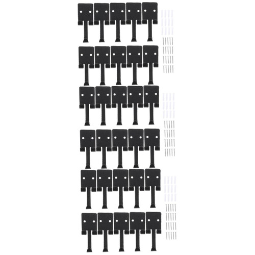 Cabilock 30 Pcs Clothes Hook Metal Coat Hooks Utility Hook Robe Hooks Coat Hanger Hooks Metal Hangers Heavy Duty Heavy Duty Garment Hooks Towel Hooks Space Aluminum Key Hang Coat