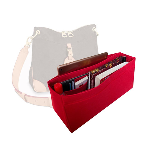 Purse Organizer for Odeon Bag, Lv Odeon PM Purse Organizer, Bag Organizer for Lv Odeon MM, Handmade 2mm Premium Felt Snug Sturdy Gold Zipper (For Odeon MM, Mint)