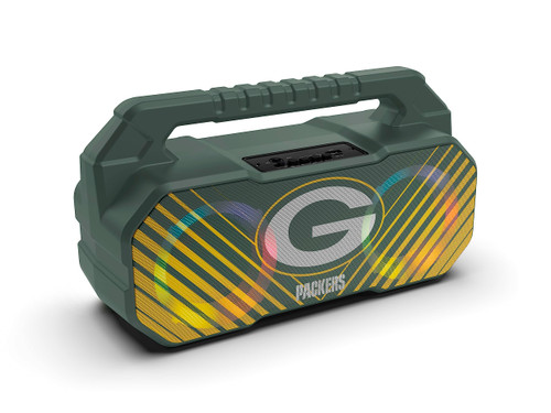 SOAR NFL Wireless Boombox Speaker, Green Bay Packers