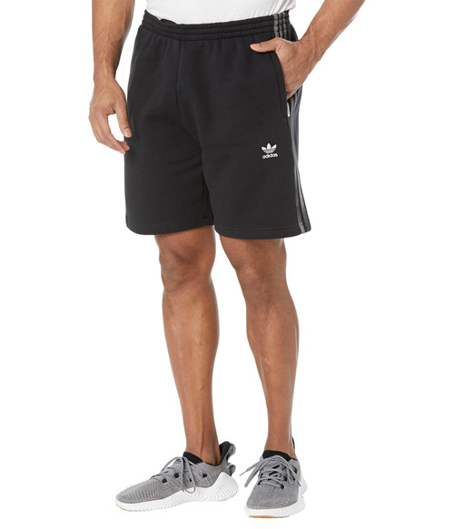 adidas Originals Men's Graphic Camouflage Stripe Shorts, Black, Medium