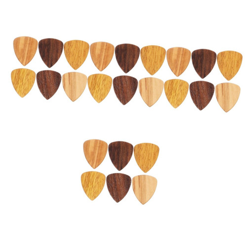 Milisten 24 pcs guitar picks acoustic guitar wooden guitar pick pendant guitar standard picks ukulele picks guitar pick charm guitar practice picks portable guitar necklace bass olive wood Milisten 24 pcs guitar picks acoustic guitar wooden guitar pick pendant guitar standard picks ukulele picks guitar pick charm guitar practice picks portable guitar necklace bass olive wood