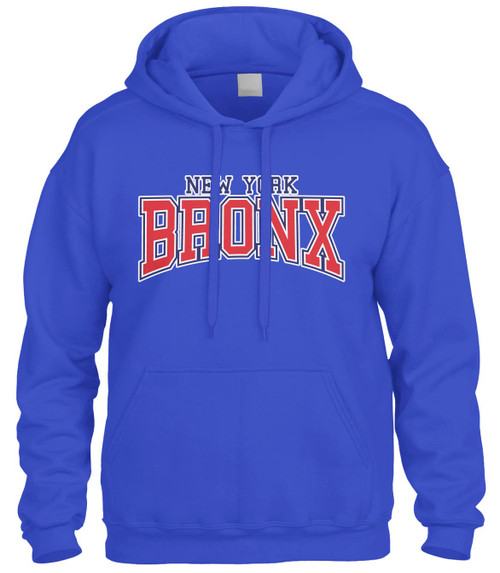Cybertela NYC New York City NY Bronx Sweatshirt Hoodie Hoody (Royal Blue, Large) Cybertela NYC New York City NY Bronx Sweatshirt Hoodie Hoody (Royal Blue, Large)