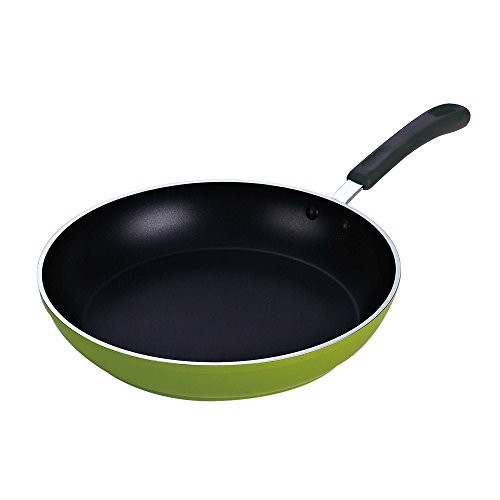 Cook N Home 12-Inch Nonstick Fry Saute Pan, Green Cook N Home 12-Inch Nonstick Fry Saute Pan, Green