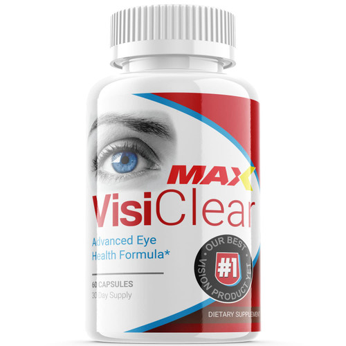 Visiclear Max Advanced Formula Vision Supplement - Visi Clear Max Eye Health Support Formula Pills (60 Capsules)