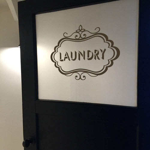 Laundry Vinyl Decal Laundry Room Decal Laundry Door Decal Glass Door Decal- MM63 Laundry Vinyl Decal Laundry Room Decal Laundry Door Decal Glass Door Decal- MM63