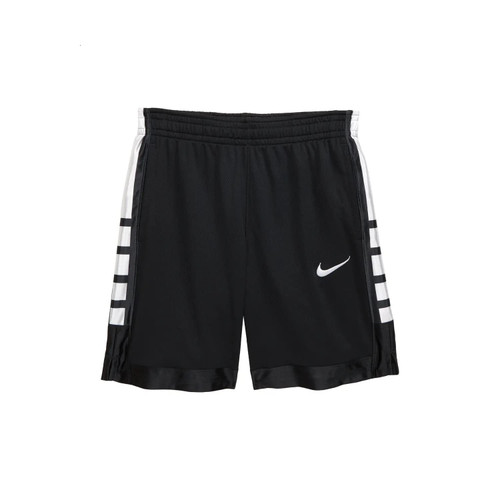 Nike Boy's Dry Shorts Elite Stripe (Big Kids) Black/White XL (18-20 Big Kid)