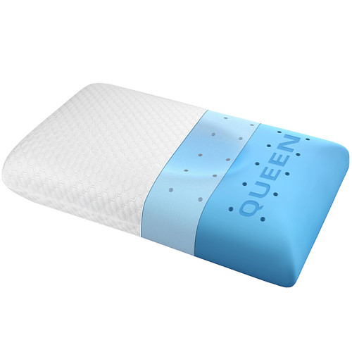 inight Queen Memory Foam Pillow, Side Sleeper Pillow, Queen Pillow for Back Sleepers, Ergonomic Pillow, Memory Foam Pillow Queen Size, Oeko-TEX & CertiPUR-US
