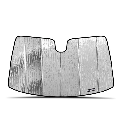 Pigenius Windshield Sun Shade for 2017-2023 Chrysler Pacifica, 2017-2023 Chrysler Pacifica Hybrid, 2021-2022 Chrysler Voyager Front Window Sunshade - Premium Folding Sunshade