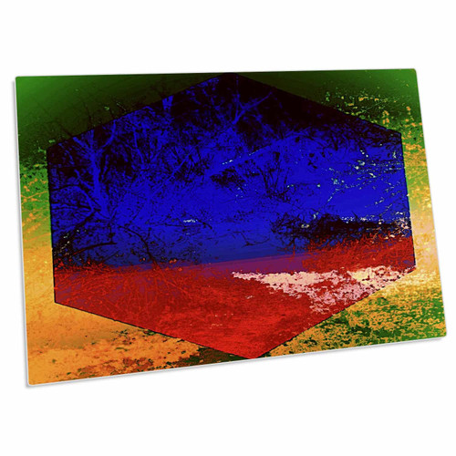 3dRose Absurd Signs of Change Cube - Desk Pad Place Mats (dpd-262719-1)