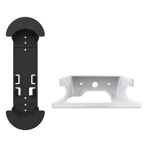 Holicfun Wall Mount for Starlink Mesh WiFi Router V2 Bundle with Starlink Ethernet Cable Caddy and Starlink Ethernet Adapter Holder