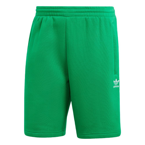 adidas Originals Men's Trefoil Essentials Shorts, Green, Large