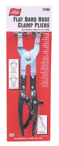 Lisle 17100 Flat Band Hose Clamp Plier