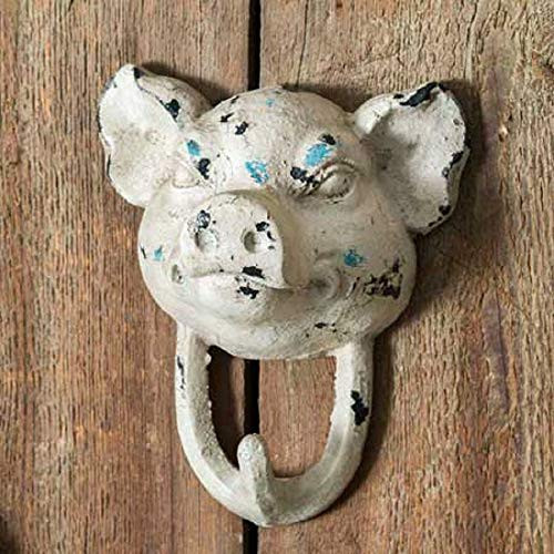 CTW Rustic Metal Pig Iron Wall Hook