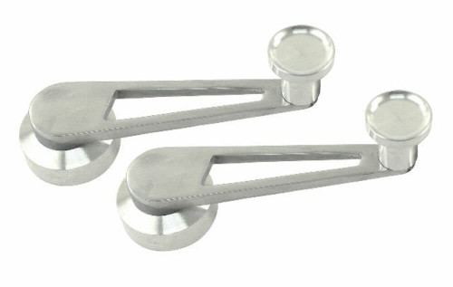 Billet Window Crank, for All Years VW Beetle, Pair, Compatible with Dune Buggy