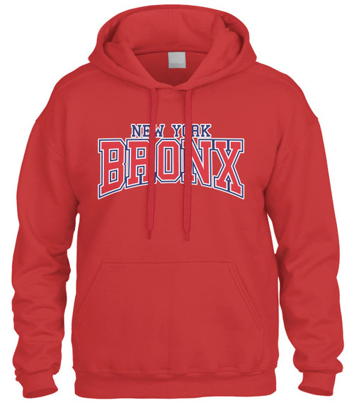 Cybertela NYC New York City NY Bronx Sweatshirt Hoodie Hoody (Red, 2X-Large) Cybertela NYC New York City NY Bronx Sweatshirt Hoodie Hoody (Red, 2X-Large)