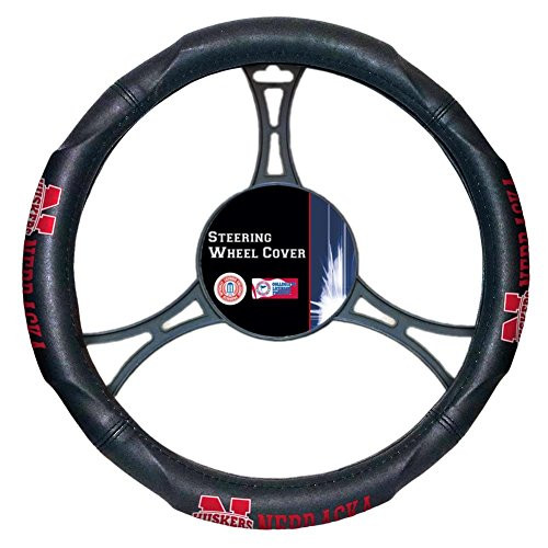 NCAA Nebraska Cornhuskers Steering Wheel Cover