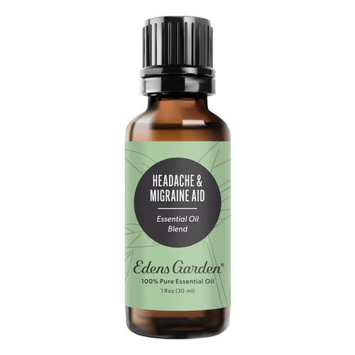 Edens Garden Headache & Migraine Essential Oil Blend, 100% Pure & Natural Premium Recipe Therapeutic Aromatherapy Essential Oil Blend 30 ml