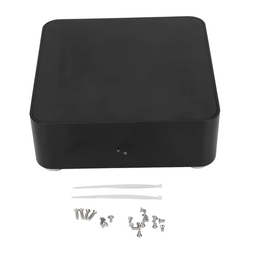 Exquisite Compact Mini Desktop PC Case with Good Heat Dissipation - Professional Design HTPC Case for Home Video Computer