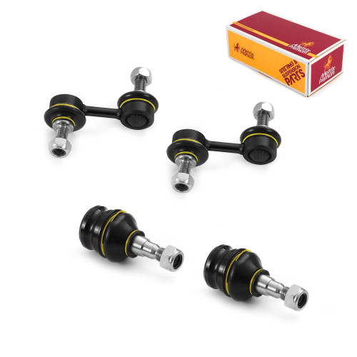 Metrix Premium 4PCS L/R Front Stabilizer Bar Link and L/R Front Lower Ball Joint K750049, K9513 Fits Subaru Impreza, Subaru Forester, Subaru Outback, Subaru Legacy, Subaru WRX, Subaru WRX STI