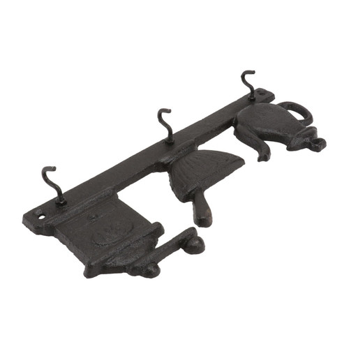 BESTOYARD 2 pcs cast Iron Hook Coat Hanger Wall Mounted Coat Rack cast Iron Wall Hooks Vintage Wall Hook Rack Robe Hook Holder Wall Mounted Clothing Hanging Coat Rack hat Unique