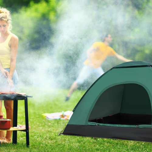 Portable Instant Pop Up Tents for Camping, Instant Automatic Expansion Up Lightweight Camping Tent, Waterproof Windproof, Outdoor Easy Set Up Automatic Family Travel Tent (Green) Portable Instant Pop Up Tents for Camping, Instant Automatic Expansion Up Lightweight Camping Tent, Waterproof Windproof, Outdoor Easy Set Up Automatic Family Travel Tent (Green)