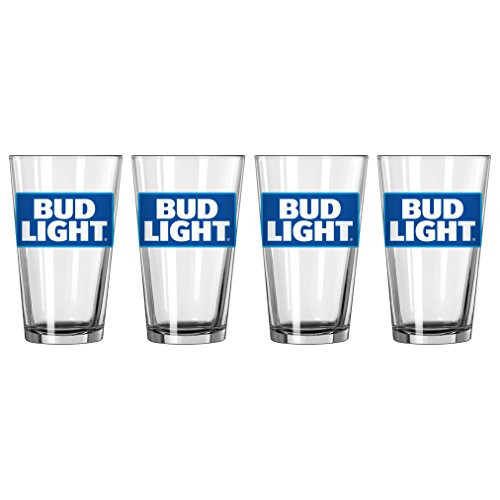 Boelter Brands Bud Light Pint, 16-ounce, 4-Pack