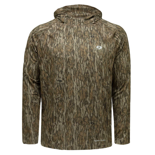 Mossy Oak Men's Standard Camo Hoodie Lightweight Hunting Shirts, Bottomland, XX-Large Mossy Oak Men's Standard Camo Hoodie Lightweight Hunting Shirts, Bottomland, XX-Large