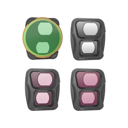 Lens Filter for DJI AIR 3 Filter CPL Adjustable Rotating Optical Glass Lens MCUV ND 4/8/16/32-PL Filter Set Accessories (MCUV+CPL+ND4+ND8)