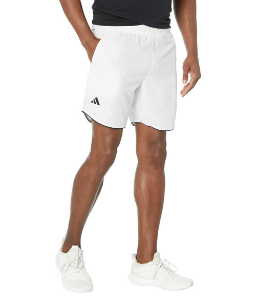 adidas Men's Club Tennis Shorts, White, Small