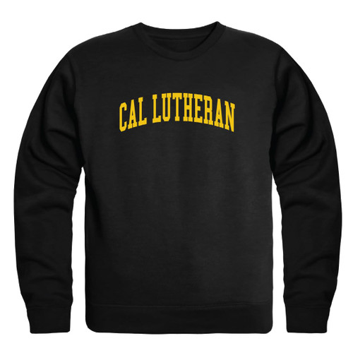 W Republic California Lutheran University Arch Crewneck Pullover Sweatshirt Sweater - Black, Medium