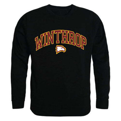 W Republic Winthrop University Campus Crewneck Pullover Sweatshirt Sweater Black Large