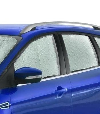 AutoTech Zone Sun Shade for 2013-2018 Porsche Boxster Convertible, Custom-fit All Side Windows Sun Shade (4 Pieces)