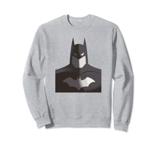 WB100 DC Comics Batman Simple Two Tone Portrait Sweatshirt