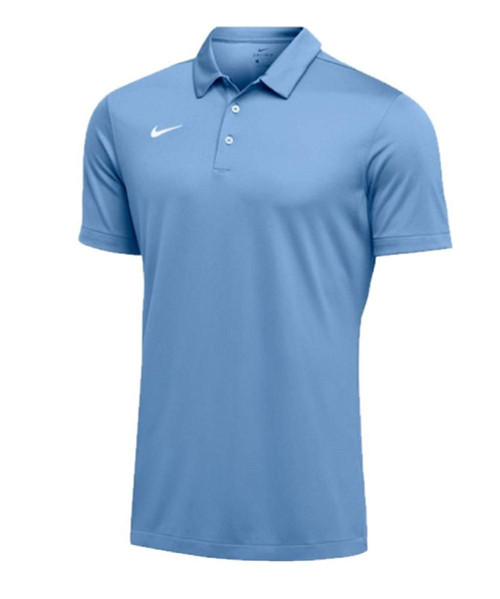 Nike Mens Dri-FIT Short Sleeve Polo Shirt (Small, Sky Blue)