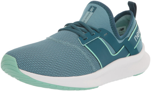 New Balance Women's FuelCore Nergize Sport V1 Sneaker, Dark Moonstrone/Moonstone/Bright Mint, 8.5 Wide