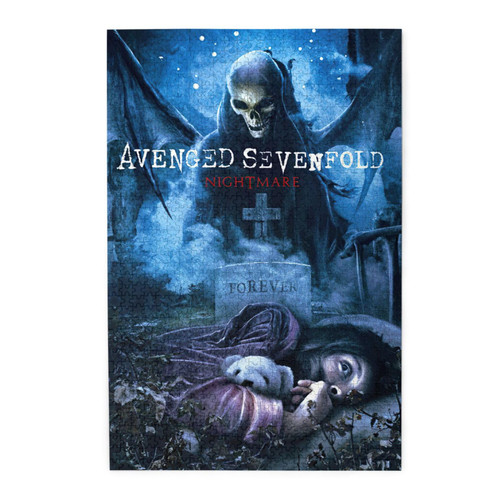 Avenged Rock Band Sevenfold Cute Wooden Puzzle for Adults - 1000 Piece Jigsaw Puzzle-Puzzles 1000 Piece with Box