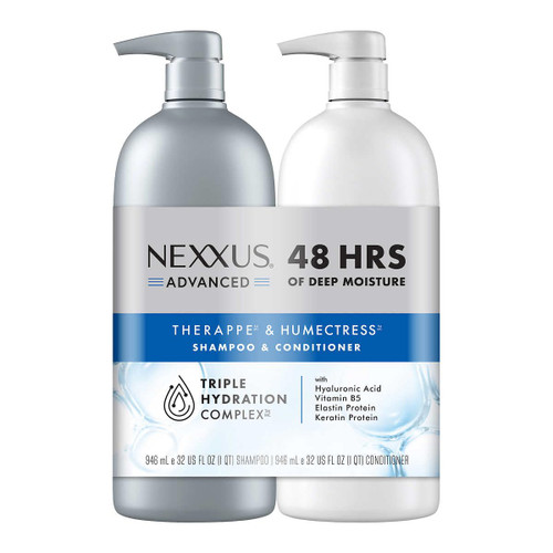 Nexxus Advanced Therappe Shampoo and Humectress Conditioner, 32 Fl Oz (2 Pack) Nexxus Advanced Therappe Shampoo and Humectress Conditioner, 32 Fl Oz (2 Pack)