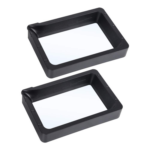 GroJos 2PCS 3D Printer Resin Tank for Photon Mono 4K/Photon Ultra/Photon Mono/Photon D2/Mono SE, Photon S, Photon Ultra 3D Accessories