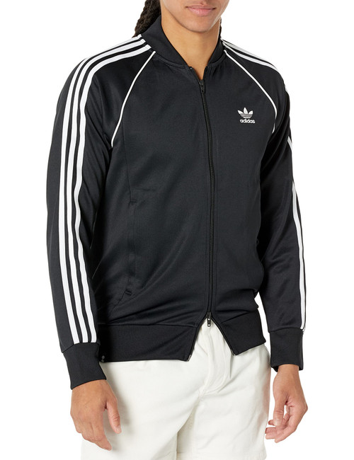 adidas Originals mens Adicolor Classics Primeblue SST Track Jacket Black/White Medium adidas Originals mens Adicolor Classics Primeblue SST Track Jacket Black/White Medium