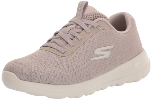 Skechers Women's Go Walk Joy-Ecstatic Sneaker, Taupe, 9 Narrow