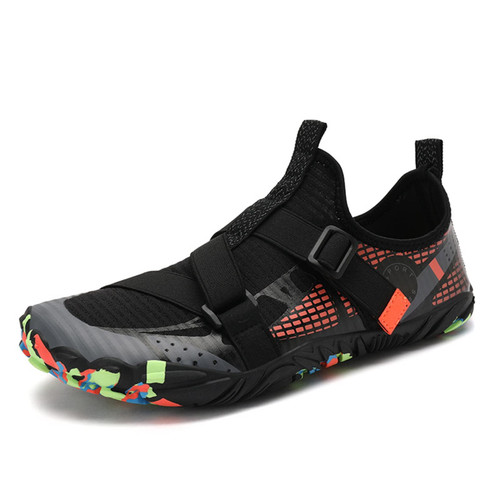 Lfzhjzc Unisex Hiking Shoes, Quick Drying Lightweight Barefoot Shoes, Minimalist Barefoot Shoes, Water Sports Shoes, Wading Shoe, for Gym Swim Beach (Color : Black, Size : 10)
