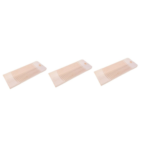 Healifty 3pcs Hand Washing Board Washboard for Laundry Anti Slip Washboard Wood Washing Board Cloth Scrub Washboard Wood Washboard Scrubbing Washboard Vintage Shirt Wood Tools Manual Bamboo