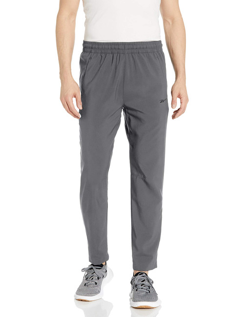 Reebok Workout Ready Woven Trackster Pant, Cold Grey, XX-Large