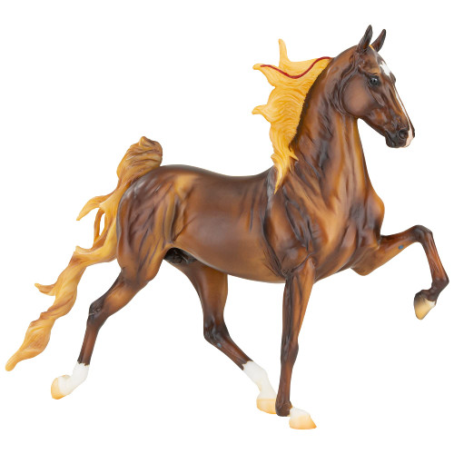 Breyer WGC Marc of Charm Saddlebred Stallion 1847, Brown, 00